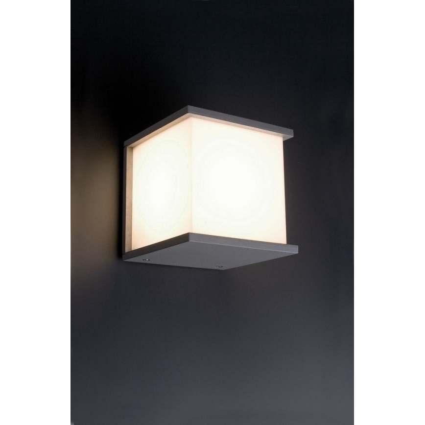 FARO 70689 - Ulkoseinävalaisin KUBICK 1xE27/60W/100-240V IP44