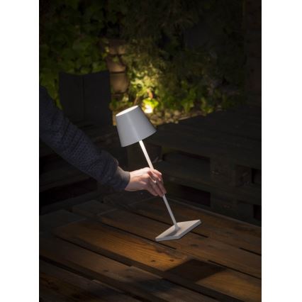 FARO 70775 - LED-kosketus pöytävalaisin ulkokäyttöön TOC LED / 2,2W / 3,7V / 230V IP54