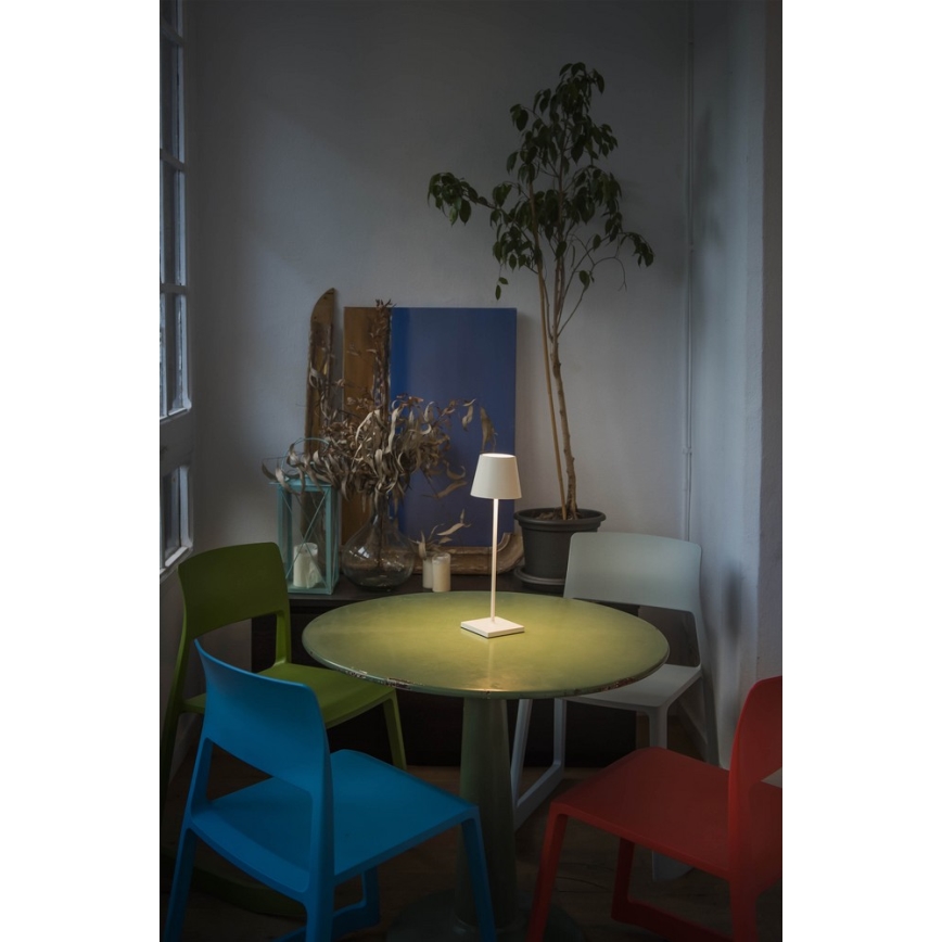 FARO 70775 - LED-kosketus pöytävalaisin ulkokäyttöön TOC LED / 2,2W / 3,7V / 230V IP54