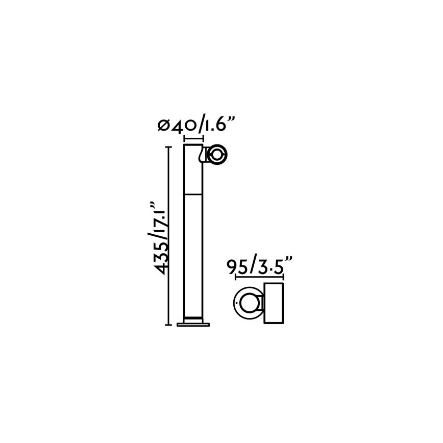 FARO 70783 - LED-ulkolamppu SPY-2 LED/6W/230V IP65