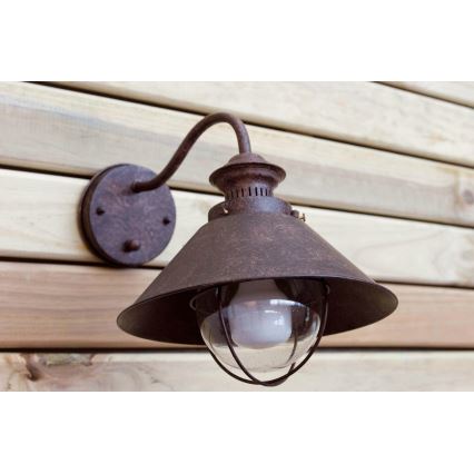FARO 71110 - Ulkoseinävalaisin NAUTICA 1xE27/11W/230V