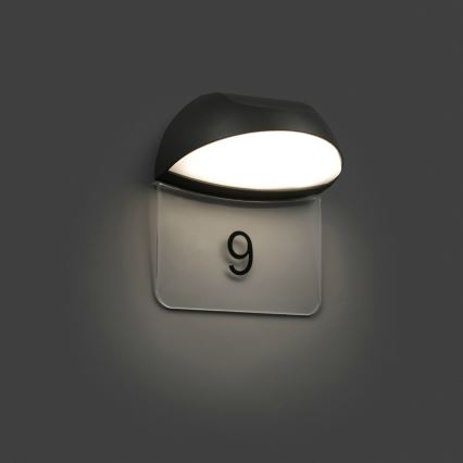 FARO 71197 - LED-ulkoseinävalaisin NUM 1xLED/7W/230V IP54