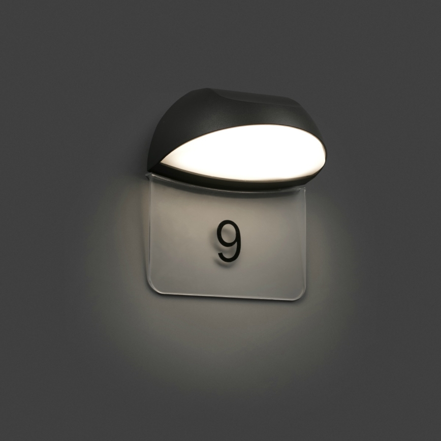 FARO 71197 - LED-ulkoseinävalaisin NUM 1xLED/7W/230V IP54