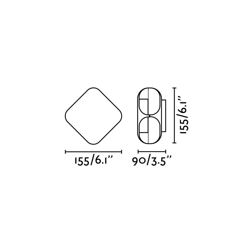 FARO 71212 - LED-ulkoseinävalaisin BU-OH LED/12W/230V IP65