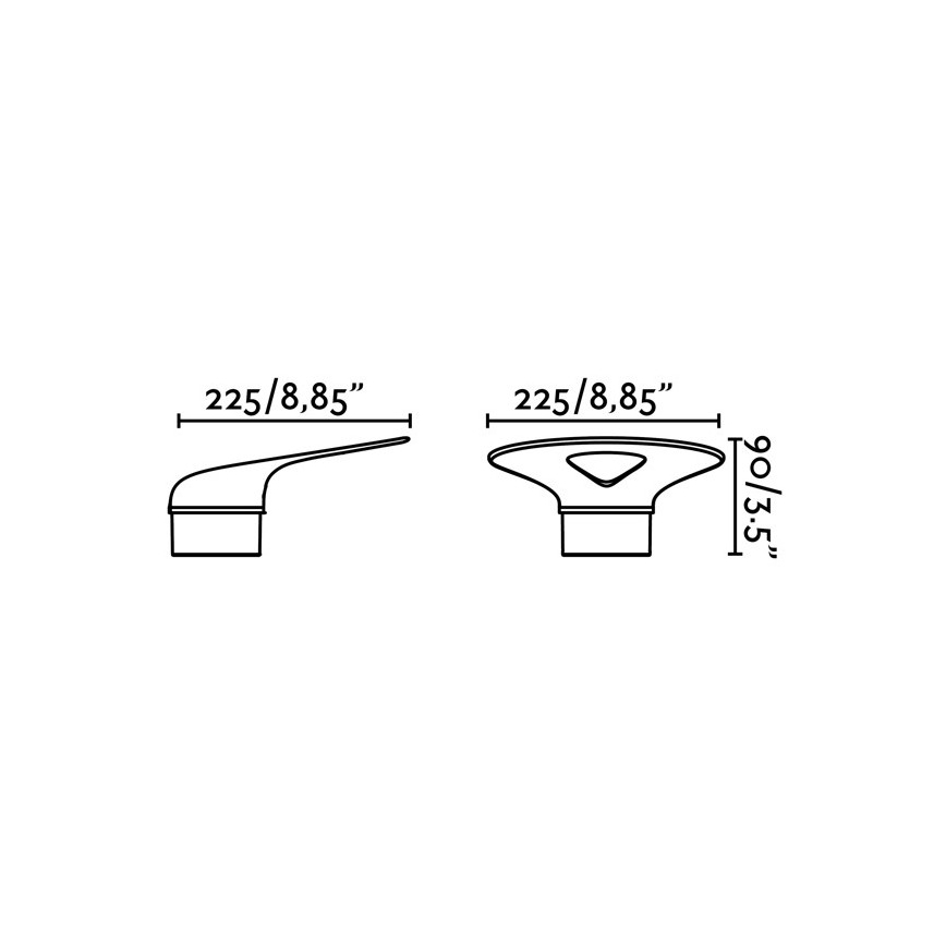 FARO 71223 - LED-ulkoseinävalaisin LOTUS LED/18W/230V IP65