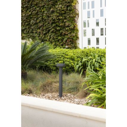 FARO 71948 - LED-ulkolamppu ESPOT LED/9W/230V 2200/2700/3200/4000K IK07 IP65 60 cm antrasiitti