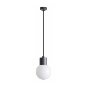FARO 74427C-01 - Ulkokattokruunu narulla MOON 1xE27/15W/230V IP44