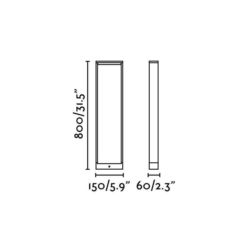 FARO 74452 - LED-ulkolamppu ALP LED/6W/230V IP54