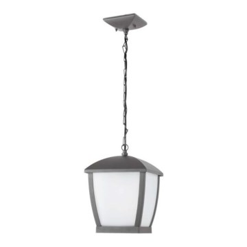 FARO 75002 - Ulkokattokruunu ketjulla WILMA 1xE27/100W/230V IP44