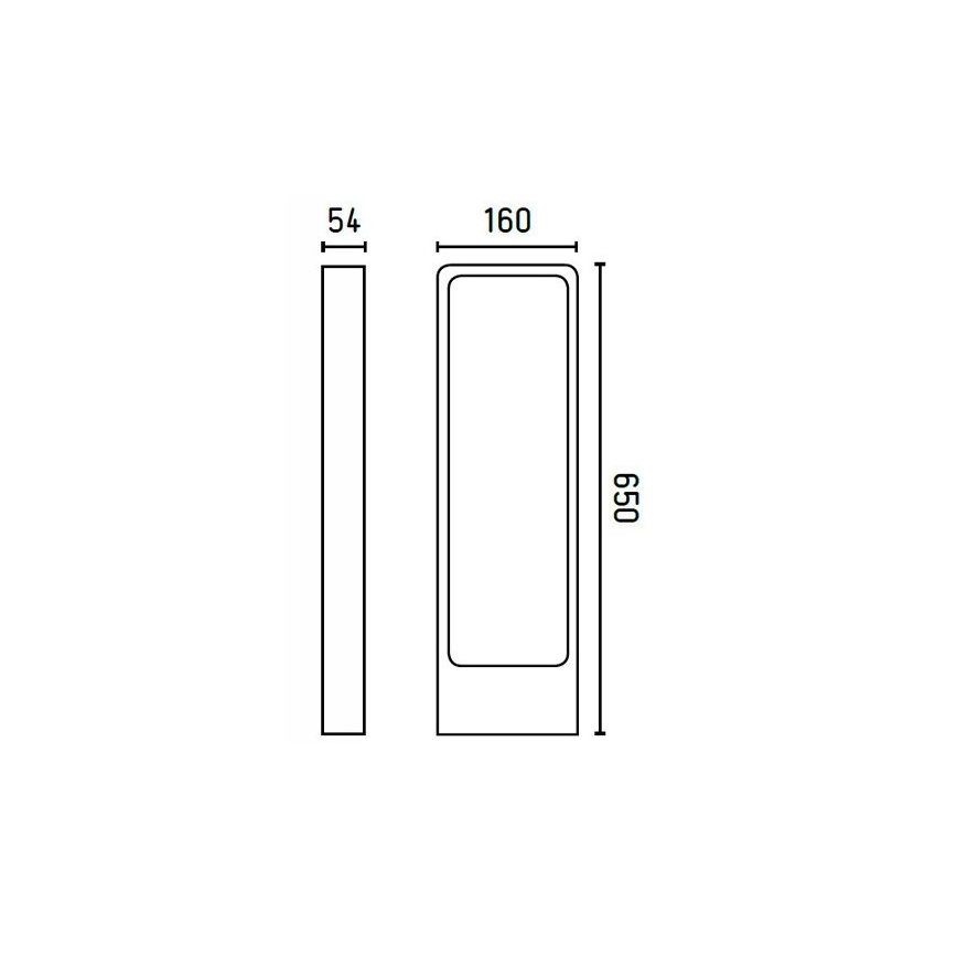 FARO 75520 - LED-ulkolamppu DAS LED/5W/230V IP54
