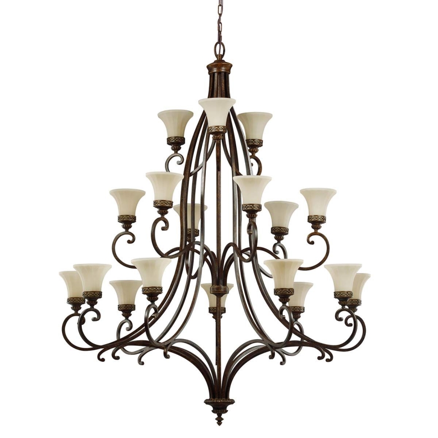 Feiss - Kattokruunu ketjussa DRAWING ROOM 18xE27/60W/230V