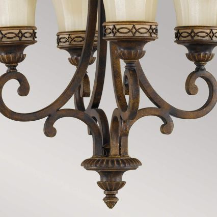 Feiss - Kattokruunu ketjussa DRAWING ROOM 4xE27/60W/230V