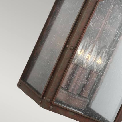 Feiss - Ulkoseinävalaisin RANDHURST 3xE14/40W/230V IP44