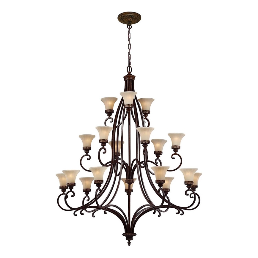 Feiss - Kattokruunu ketjussa DRAWING ROOM 18xE27/60W/230V