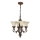 Feiss - Kattokruunu ketjussa DRAWING ROOM 4xE27/60W/230V