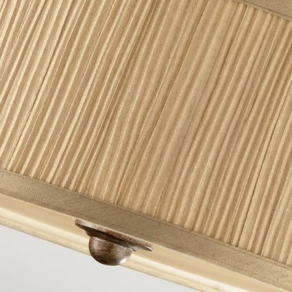 Feiss - Kiinteä kattokruunu ABBEY 3xE27/100W/230V beige