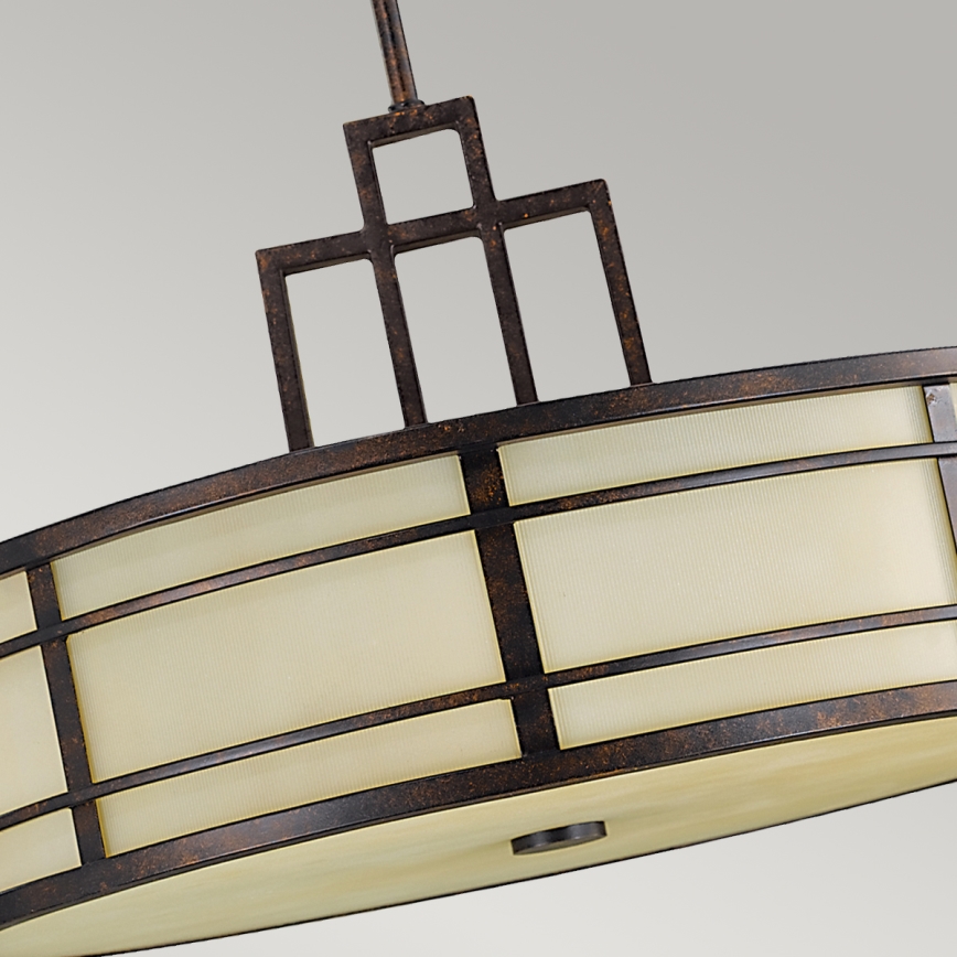 Feiss - Riippukattokruunu FUSION 3xE27/60W/230V