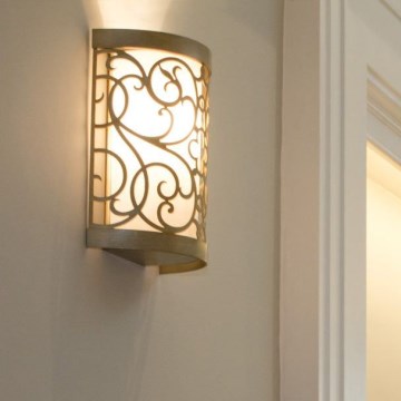 Feiss - Seinävalaisin ARABESQUE 1xE14/60W/230V