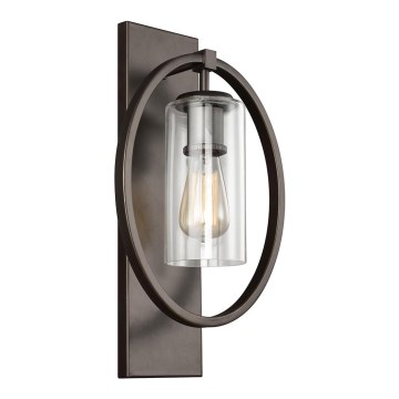 Feiss - Seinävalaisin MARLENA 1xE27/60W/230V antrasiitti