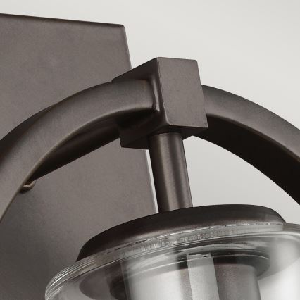 Feiss - Seinävalaisin MARLENA 1xE27/60W/230V antrasiitti