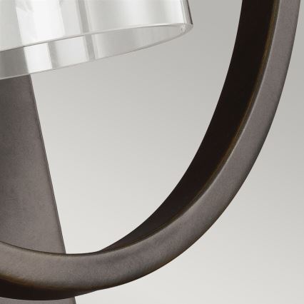 Feiss - Seinävalaisin MARLENA 1xE27/60W/230V antrasiitti