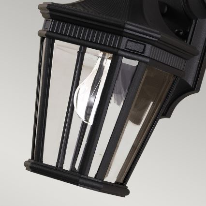 Feiss - Ulkoseinävalaisin COTSWOLD LANE 1xE27/100W/230V IP44 musta