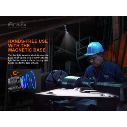 Fenix C7 - LED Himmennettävä rechargeable flashlight 1xLED/1x21700 IP68 3000 lm 68 h