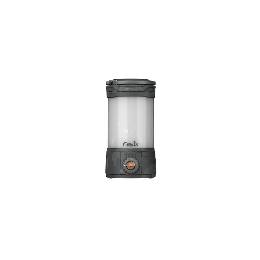 Fenix CL26RPROCAM - LED Himmennettävä kannattava ladattava lamppu LED/USB IP66 650 lm 408 h 5000 mAh harmaa