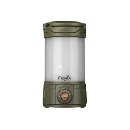 Fenix CL26RPROOLI - LED Himmennettävä kannattava ladattava lamppu LED/USB IP66 650 lm 408 h vihreä
