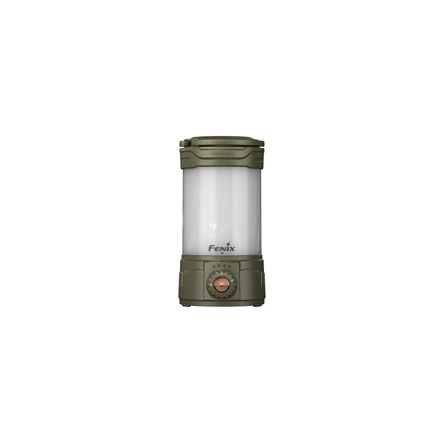 Fenix CL26RPROOLI - LED Himmennettävä kannattava ladattava lamppu LED/USB IP66 650 lm 408 h vihreä