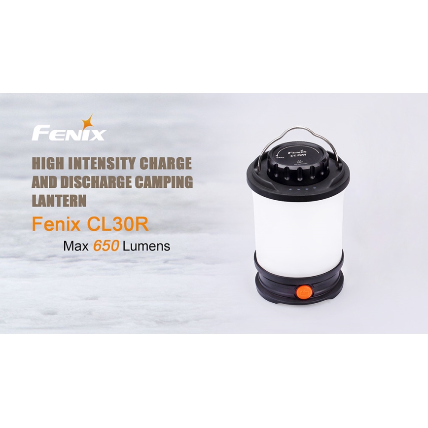 Fenix CL30R - LED Kannettava ladattava lamppu LED/USB IPX7 650 lm 300 h