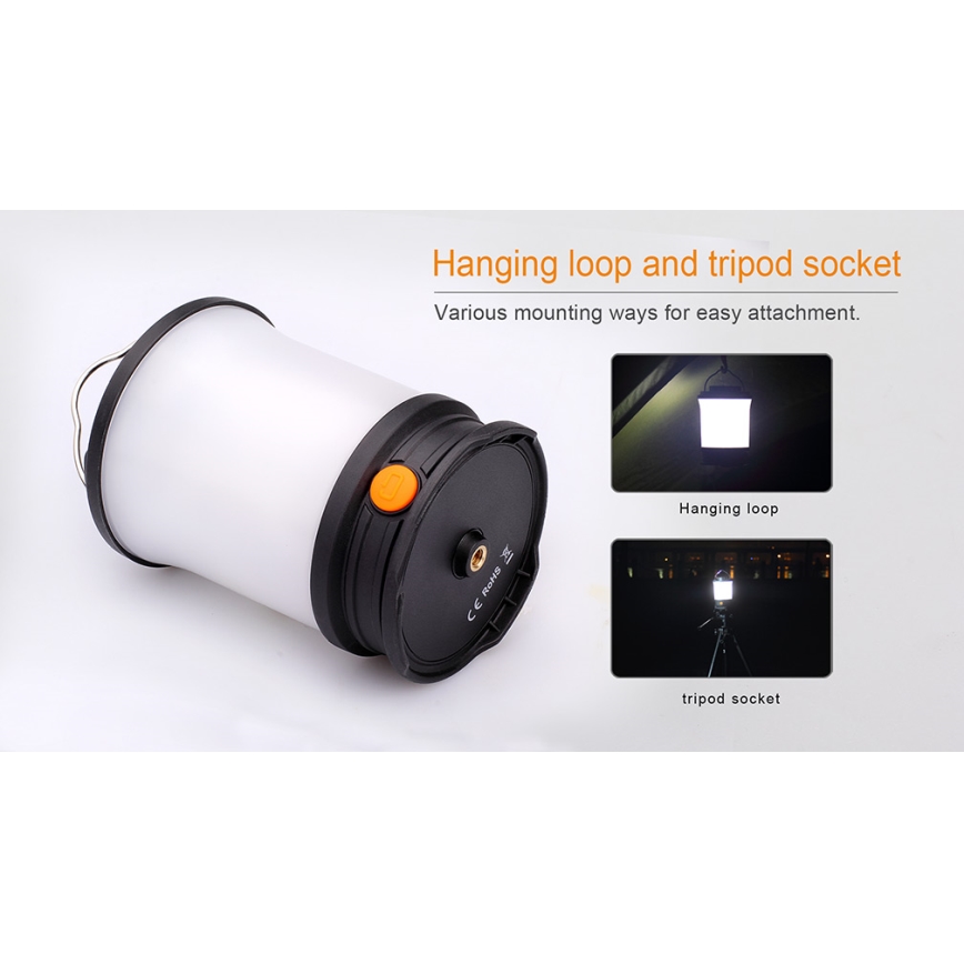 Fenix CL30R - LED Kannettava ladattava lamppu LED/USB IPX7 650 lm 300 h