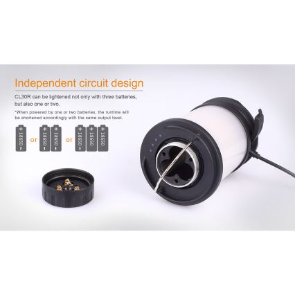 Fenix CL30R - LED Kannettava ladattava lamppu LED/USB IPX7 650 lm 300 h