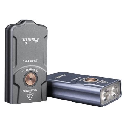 Fenix E03RV20GREY - LED Ladattava taskulamppu LED/USB IP66 500 lm 30 h