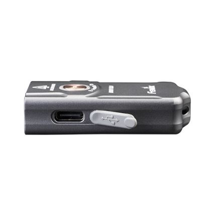 Fenix E03RV20GREY - LED Ladattava taskulamppu LED/USB IP66 500 lm 30 h