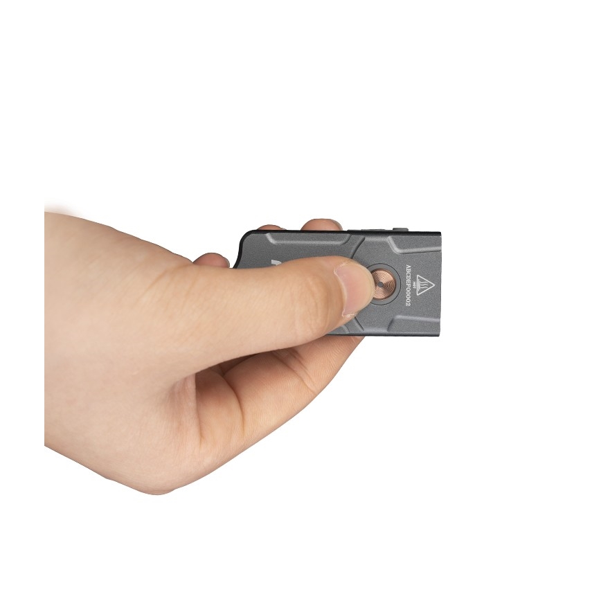 Fenix E03RV20GREY - LED Ladattava taskulamppu LED/USB IP66 500 lm 30 h