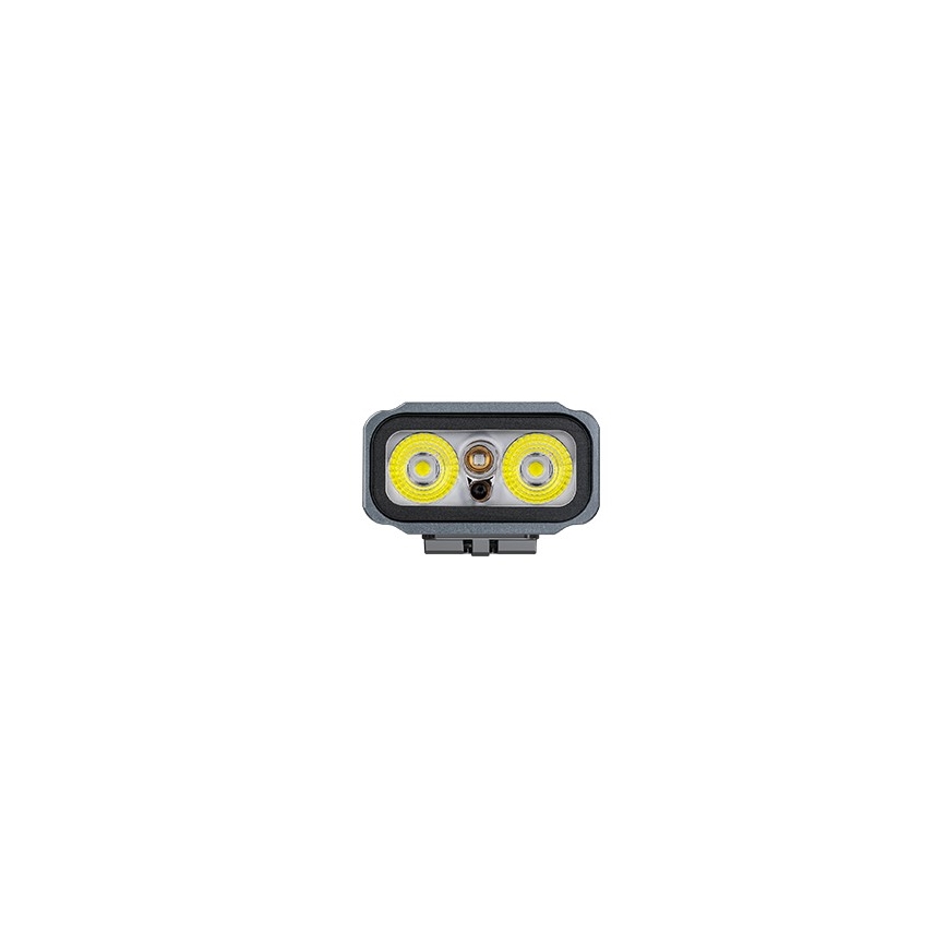 Fenix E06RGRY - LED Himmennettävä ladattava taskulamppu UV LED/USB IP66 700 kiiltävä 60 h harmaa