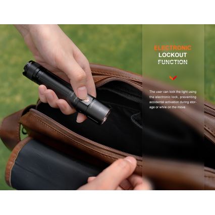 Fenix E28RV20 - LED Himmennettävä rechargeable flashlight LED/USB IP68 1700 lm 260 h