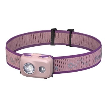 Fenix HL16V2PIN - LED Otsalamppu LED/3xAAA IP66 450 lm 200 h vaaleanpunainen