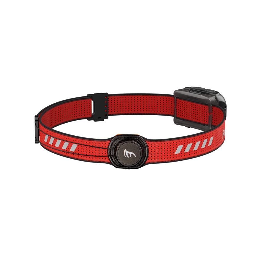Fenix HL18RTV20BLC - LED Himmennettävä ladattava otsalamppu LED/USB IP66 800 lm 160 h musta/oranssi