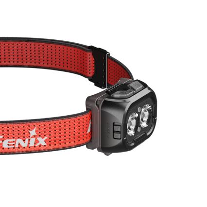 Fenix HL18RTV20BLC - LED Himmennettävä ladattava otsalamppu LED/USB IP66 800 lm 160 h musta/oranssi