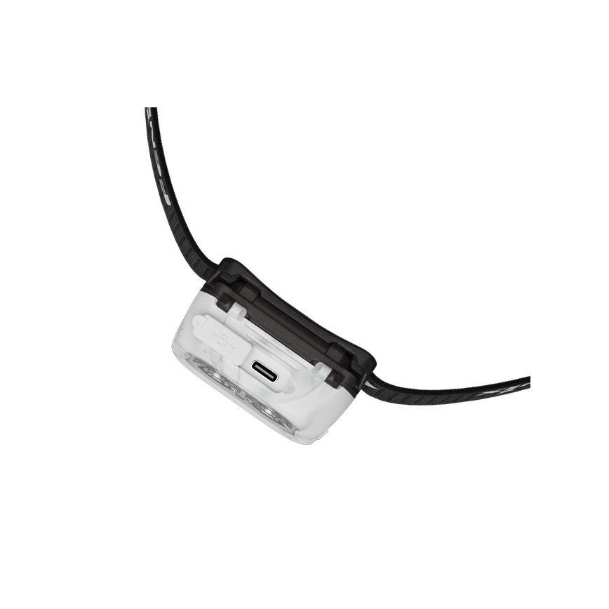 Fenix HL18RTV20WHT - LED Himmennettävä ladattava otsalamppu LED/USB IP66 800 kiiltävä 160 h valkoinen/musta