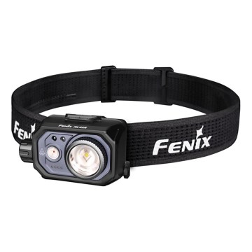 Fenix HL45R - LED Himmennettävä ladattava tarkennus otsalamppu LED/USB IP66 1000 kiiltävä 240 h musta