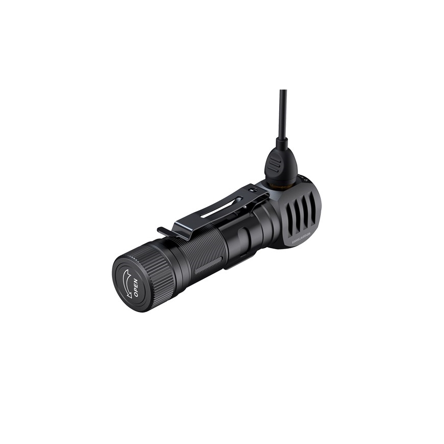 Fenix HM61RV20 - Ladattava LED-ajovalaisin LED/USB IP68 1600 lm 300 h