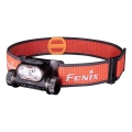 Fenix HM65RTV20BLC- LED Himmennettävä ladattava otsalamppu LED/USB IP68 musta/oranssi
