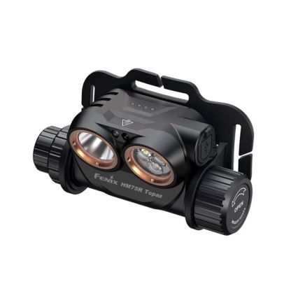 Fenix HM75RTOPAZ - LED Himmennettävä ladattava otsalamppu LED/USB IP68 1600 lm 210 h