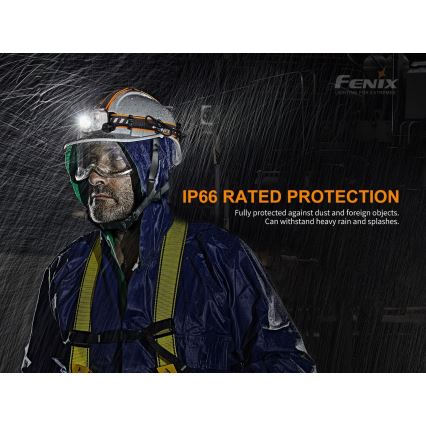 Fenix HP16R1250 - Ladattava LED-ajovalaisin 3xLED/USB 4xAA IP66 1250 lm 600 h 3000 mAh