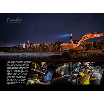 Fenix HP25RV20 - LED Himmennettävä rechargeable headlamp 3xLED/1x21700 IP66 1600 lm 800 h