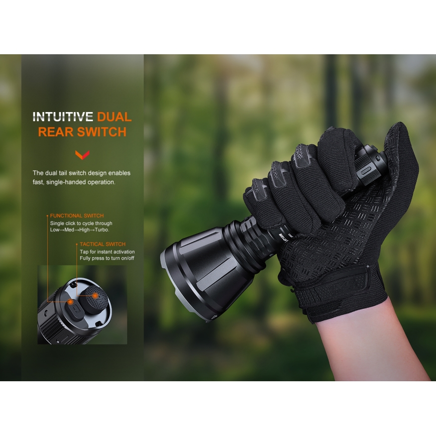 Fenix HT18R - LED Himmennettävä ladattava taskulamppu LED/1x21700 IP68 2800 lm 42 h 5000 mAh