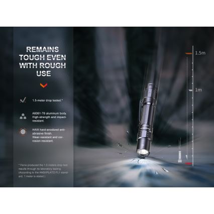 Fenix PD35R - Ladattava LED-taskulamppu LED/USB/2xCR123A IP68 1700 lm 100 h 3400 mAh